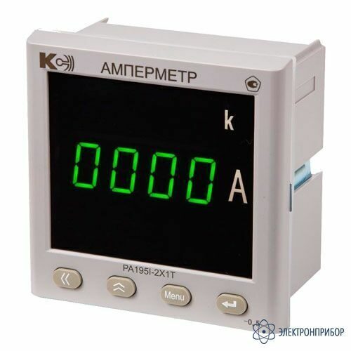 PA195I-2X1T, амперметр постоянного тока, одноканальный, базовая модификация
