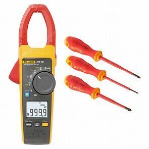 Комплект Fluke IB376L - токоизмерительные клещи Fluke 376 FC с набором отвёрток